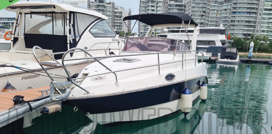 CRAZY CHEAP! ITALIAN Cabin Cruiser Boat for Sale! Very new Outboard!