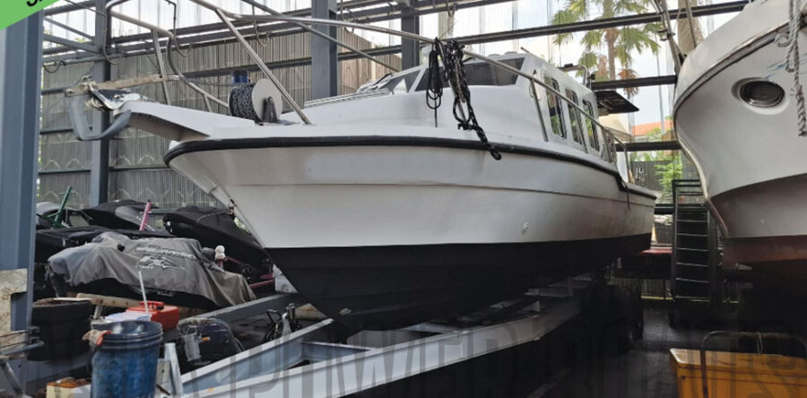 EXCLUSIVE! CHEAP AND GOOD! 35ft Cabin Cruiser with OBM aircon, genset, etc!