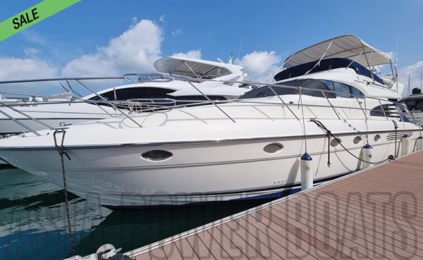EXCLUSIVE! SUPERB! Well-maintained 55ft Flybridge Yacht SALE!