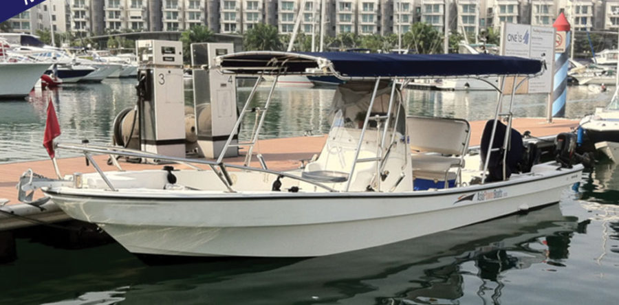 New good size well-built fishing boat!