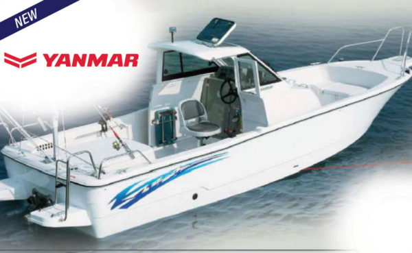 NEW! Yanmar 24ft Diesel Sport Fishing Boat!